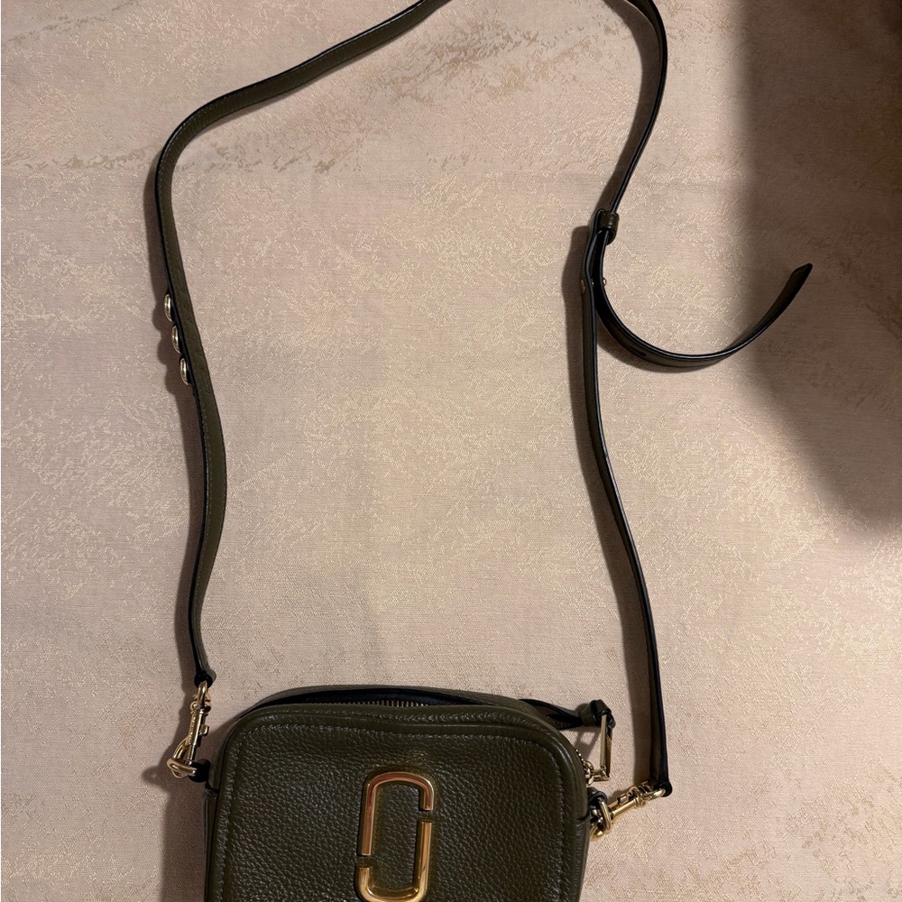 Marc Jacob’s Green Leather Crossbody Bag